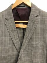 【BURBERRY BLACKLABEL】バーバリーブラックレーベル★スーツ セットアップ テーラードジャケット&スラックスパンツ チェック サイズ42 05_画像2