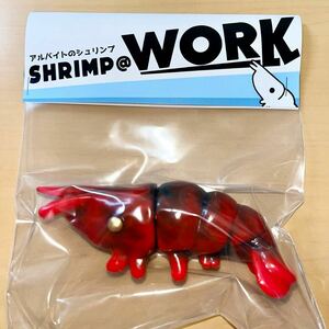 アルバイトのシュリンプ SHRIMP@WORK One up.限定 マーブル TINY SHOP SCIENCE PATROL サイエンスパトロール バイト えび sofvi ソフビ