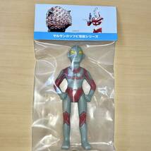 帰ってきたウルトラマン 黄色目 グレー マルサン 電撃7 ウルトラマン ソフビ ブルマァク sofvi marusan ultraman フィギュア _画像2