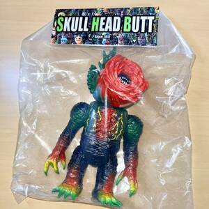 ローズ X 黄色目 マーミット スカルヘッドバット Marmit SKULL HEAD BUTT ソフビ sofvi イベント 限定 SHB ミュータント ROSE X