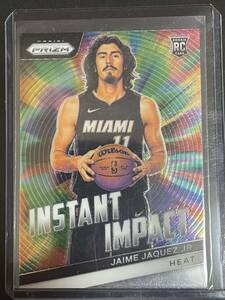 Jaime Jaquez Jr. Panini Prizm Instant Impact ルーキーカード NBA カード 2023/24