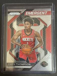 Amen Thompson Panini Prizm Emergent ルーキーカード NBA カード 2023/24