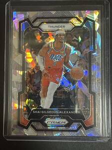 Shai Gilgeous Alexander Panini Prizm Cracked Ice Prizm NBA カード 2023/24