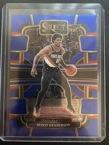 Scoot Henderson Panini Select Concourse ルーキーカード NBA カード 2023/24