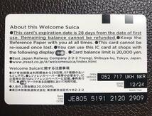 【1〜9枚ok!】訪日外国人限定デザイン「Welcome Suica」_画像2