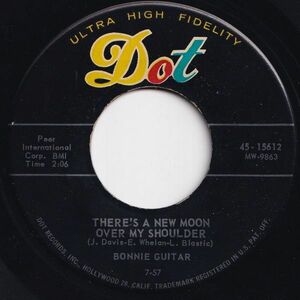 Bonnie Guitar There's A New Moon Over My Shoulder / Mister Fire Eyes Dot US 45-15612 206667 R&B R&R レコード 7インチ 45