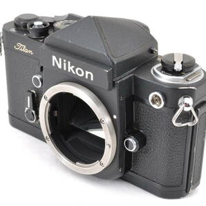 [KRK39]動作品 ニコン F2T Titan ブラックボディ本体 フィルム一眼レフカメラ フィルムカメラ チタン Nikonの画像3