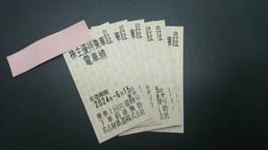  name iron stockholder hospitality passenger ticket 6 sheets 2024 year 6 month 15 until the day ④