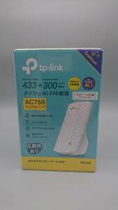 [ нераспечатанный ]TP-Link сетка WiFi трансляция контейнер AC750 двойной частота 433+300Mbps 11ac RE200 ④