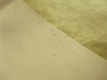 牛　ヌメ革　ナチュラル（生成り）・約1.4mm〜約1.1mm程度 105デシ　国産_画像8