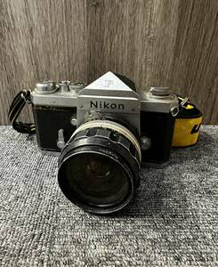 【DK 24081】1円～ Nikon F 一眼レフ フィルムカメラ 本体 動作未確認 NIKKOR-O Auto 1:2 f=35mm NIPPON KOGAKU 付属品なし 中古 現状品