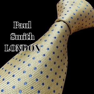 ★Paul Smith LONDON★　イエロー系　ドット柄　日本製