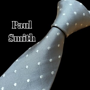 ★Paul Smith★　グレー系　ドット柄　イタリア製