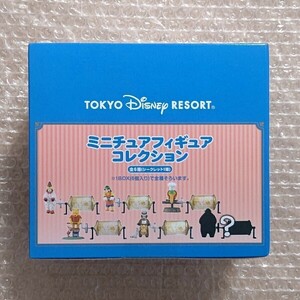 TDR ディズニー ミニチュアフィギュアコレクション ポップコーンワゴンキャラクター コンプリートBOX 未開封品