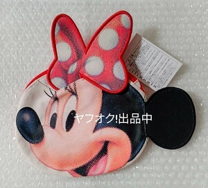 TDR ミニー フェイス型 ポーチ ディズニー