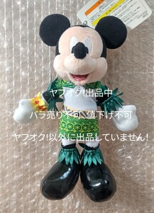 ディズニー ミッキー ぬいぐるみバッジ ぬいば レインボールアウ TDR 