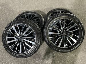 WEDS LEONIS VT17 InchアルミWheels４本＋TiressetMust sellます。 130Mark Xに使用しておりました。