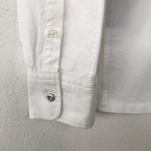 junhashimoto STAND COLLAR SHIRTS ジュンハシモト メンズ 長袖 スタンドカラーシャツ ホワイト 良品 size 4_画像4