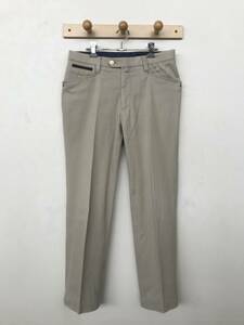 23区 HOMME METRO VINGT TROIS 23区オム コットンピケ ストレッチパンツ オンワード樫山 美品 size 46