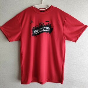 KELME　フットサル　赤のTシャツ　XL