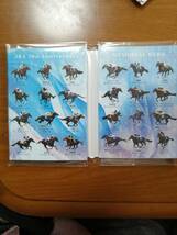 東京競馬場配布　JRA 非売品　ぱたぱたメモ　70thサンクスデーノベルティ　3冊まで_画像2