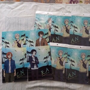  unused writing .s tray dog s clear file 4 pieces set ×6 total 24 sheets together 