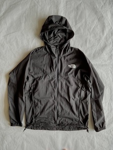 【中古】THE NORTH FACE／ノースフェイス　ナイロンジャケット/スワローテイルフーディ　Sサイズ　ブラック　NP22202