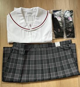  plum flower an educational institution 4 point set sailor suit skirt school uniform 