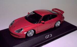 新品【ミニチャンプス】PORSCHE 911 GT3 Dealer box　1/43 ポルシェ