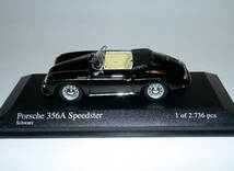 新品【ミニチャンプス】PORSCHE 356A Speedster Black 1956 1/43 ポルシェ_画像2