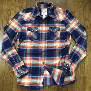 DIESEL( diesel ) check pattern western shirt L