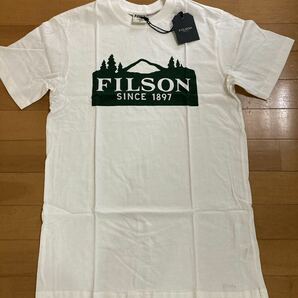 フィルソン レンジャー グラフィック Tシャツ Filson Ranger tee 半袖 アウトドア ホワイト マウンテン M