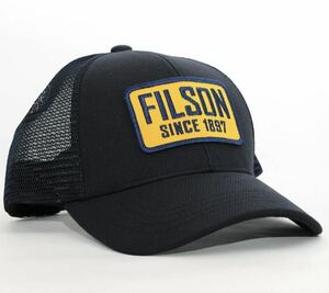 フィルソン Filson ロガー キャップ cap 帽子 メッシュ 新品 hat メッシュキャップ Logger cap アウトドア navy スナップバック