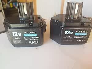 新品IZUMI 泉精器製作所泉精器製作所　BP-12MH ３.0Ah ニッケル水素電池 互換バッテリー2個セット　 