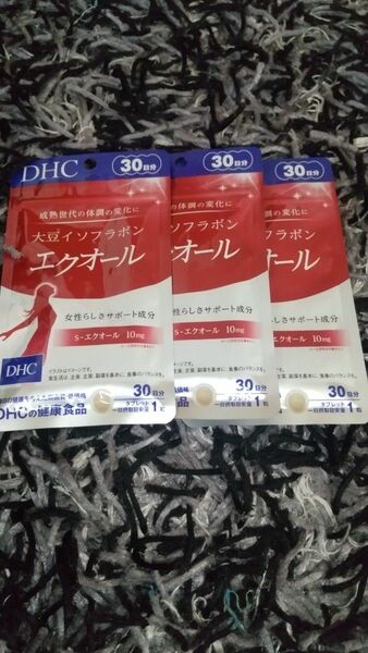 DHC 大豆イソフラボン エクオール30日分3袋