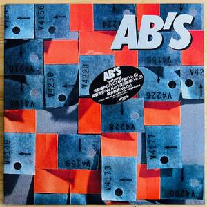 LP■和ブギー/シティポップ/AB'S/S.T. (1st)/MOON-28007/国内83年ORIG OBI/帯 美品/芳野藤丸 FUJIMAL YOSHINO/松下誠/渡辺直樹/WA BOOGIE本