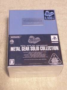 PS2 METAL GEAR 20th ANNIVERSARY METAL GEAR SOLID COLLECTION almost new goods 