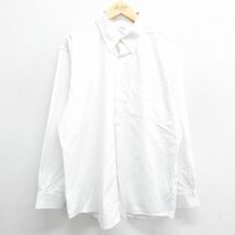 XL/古着 ブルックスブラザーズ 長袖 ブランド シャツ メンズ 大きいサイズ ボタンダウン 白 ホワイト 24may09 中古 トップス_画像1