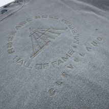 XL/古着 長袖 スウェット メンズ 00s クリーブランド 刺繍 大きいサイズ クルーネック グレー 霜降り 24may13 中古 スエット トレーナー ト_画像2