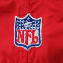 XL/古着 ナイキ NIKE 長袖 ジャケット メンズ 00s NFL ニューヨークジャイアンツ 大きいサイズ クルーネック 赤 レッド アメフト スーパー_画像5