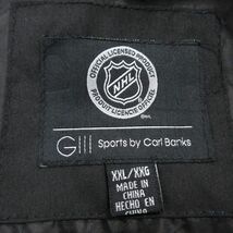 XL/古着 長袖 ハーフジップ ジャケット メンズ NHL ボストンブルーインズ 大きいサイズ 黒他 ブラック アイスホッケー 24may13 中古 アウタ_画像7