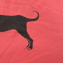 XL/古着 半袖 ビンテージ Tシャツ メンズ 00s 犬 The Black Dog 大きいサイズ コットン クルーネック オレンジ系 24may13 中古_画像7