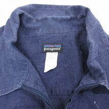 XL/古着 パタゴニア patagonia 長袖 ジャケット メンズ 00s rhythm 刺繍 大きいサイズ 紺 ネイビー spe 24may13 中古 アウター ジャンパー_画像7