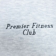 L/古着 ラッセル 長袖 スウェット メンズ 00s Premier Fitness Club クルーネック 薄グレー 霜降り 24may13 中古 スエット トレーナー トッ_画像2