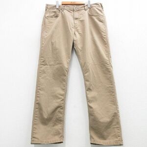 W38/古着 パタゴニア patagonia パンツ メンズ ベージュ カーキ 24may13 中古 ボトムス ロング