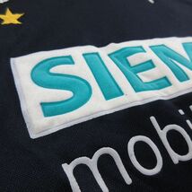 XL/古着 プーマ puma 半袖 ビンテージ サッカー Tシャツ メンズ 00s SIEMENS SSラツィオ 紺 ネイビー spe 24may13 中古_画像5