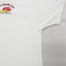 XL/古着 半袖 ビンテージ Tシャツ メンズ 00s クレイスミス ミスターホースパワー ウッドペッカー 大きいサイズ クルーネック 白 ホワイト_画像6