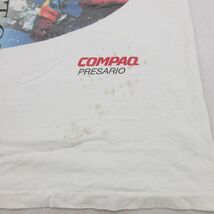 XL/古着 フルーツオブザルーム 半袖 ビンテージ Tシャツ メンズ 90s スノーボード 男性 大きいサイズ コットン クルーネック 白 ホワイト s_画像5