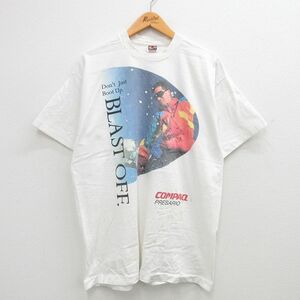 XL/古着 フルーツオブザルーム 半袖 ビンテージ Tシャツ メンズ 90s スノーボード 男性 大きいサイズ コットン クルーネック 白 ホワイト s