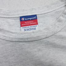 XL/古着 チャンピオン Champion 半袖 ビンテージ Tシャツ メンズ 00s MAGRUDER アメフト 大きいサイズ クルーネック 薄グレー 霜降り 24may_画像8